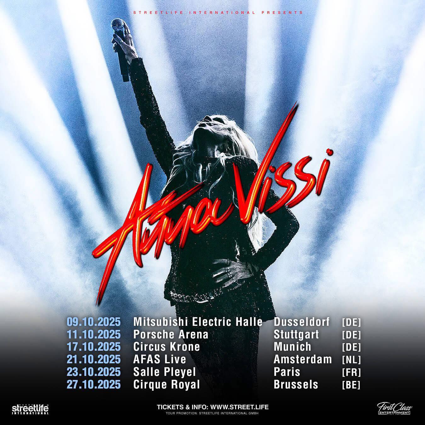 Anna Vissi Tour 2025