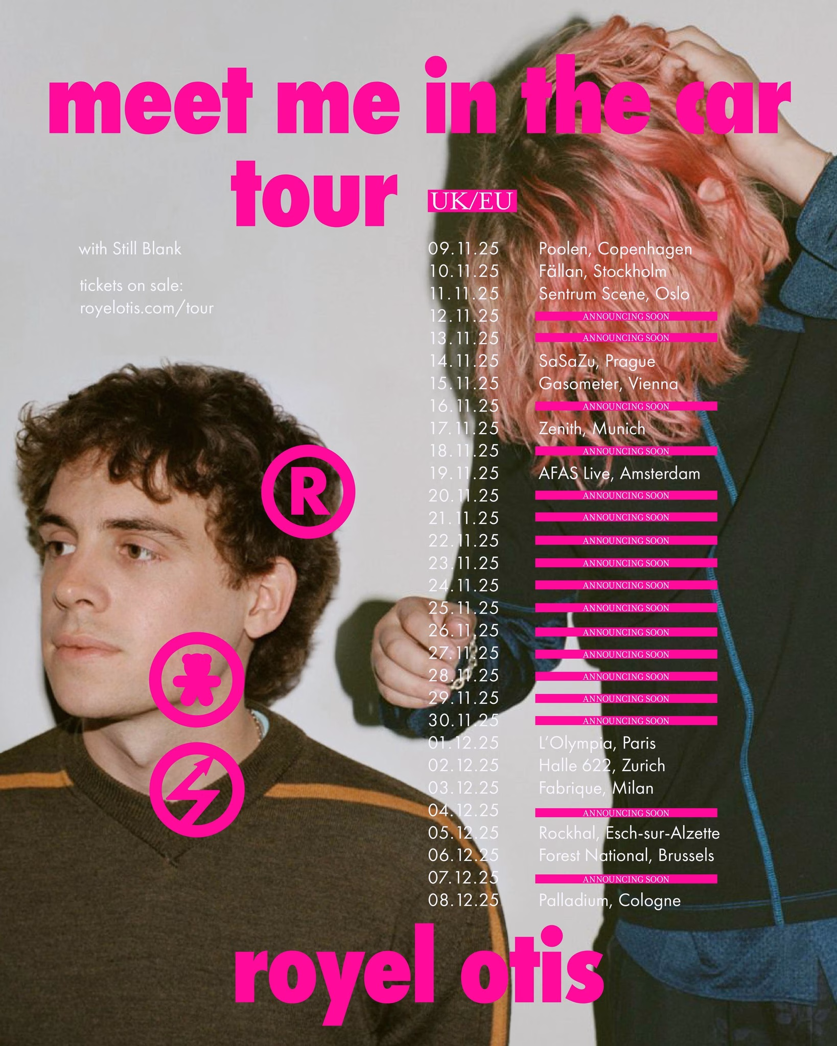 Royel Otis, Meet Me In The Car Tour