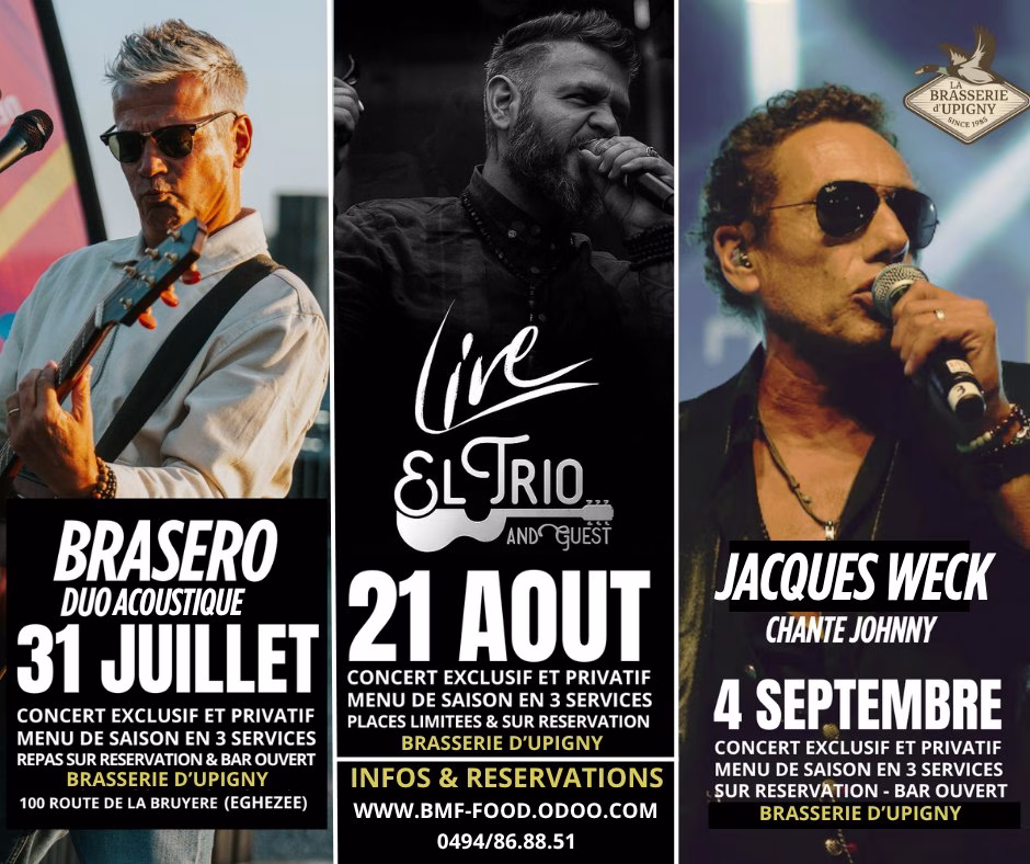 Un été en musique à la Brasserie d’Upigny