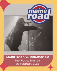 Maine Road and Brianstorm en concert