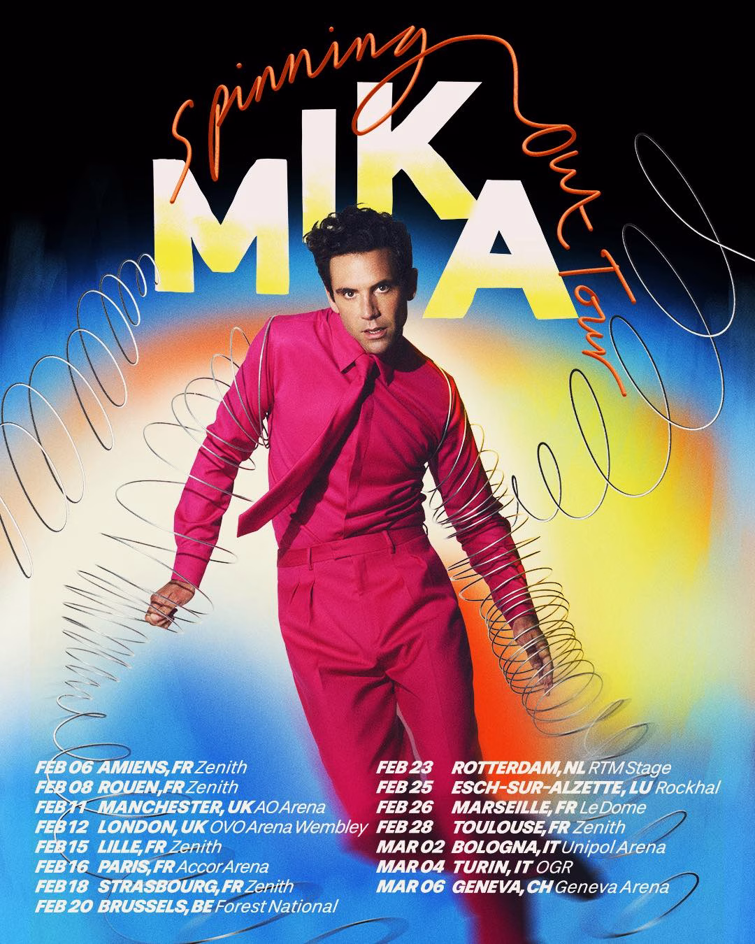 Mika, Spinning Out Tour