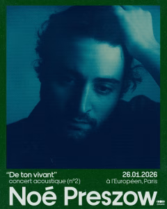 Noé Preszow, De Ton Vivant - concert acoustique