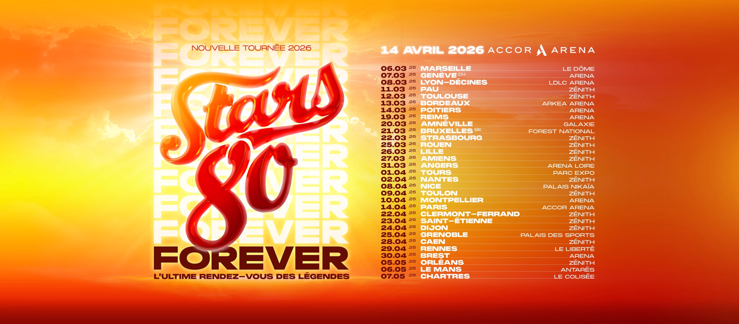 Stars 80, L'Ultime Rendez-Vous des Légendes