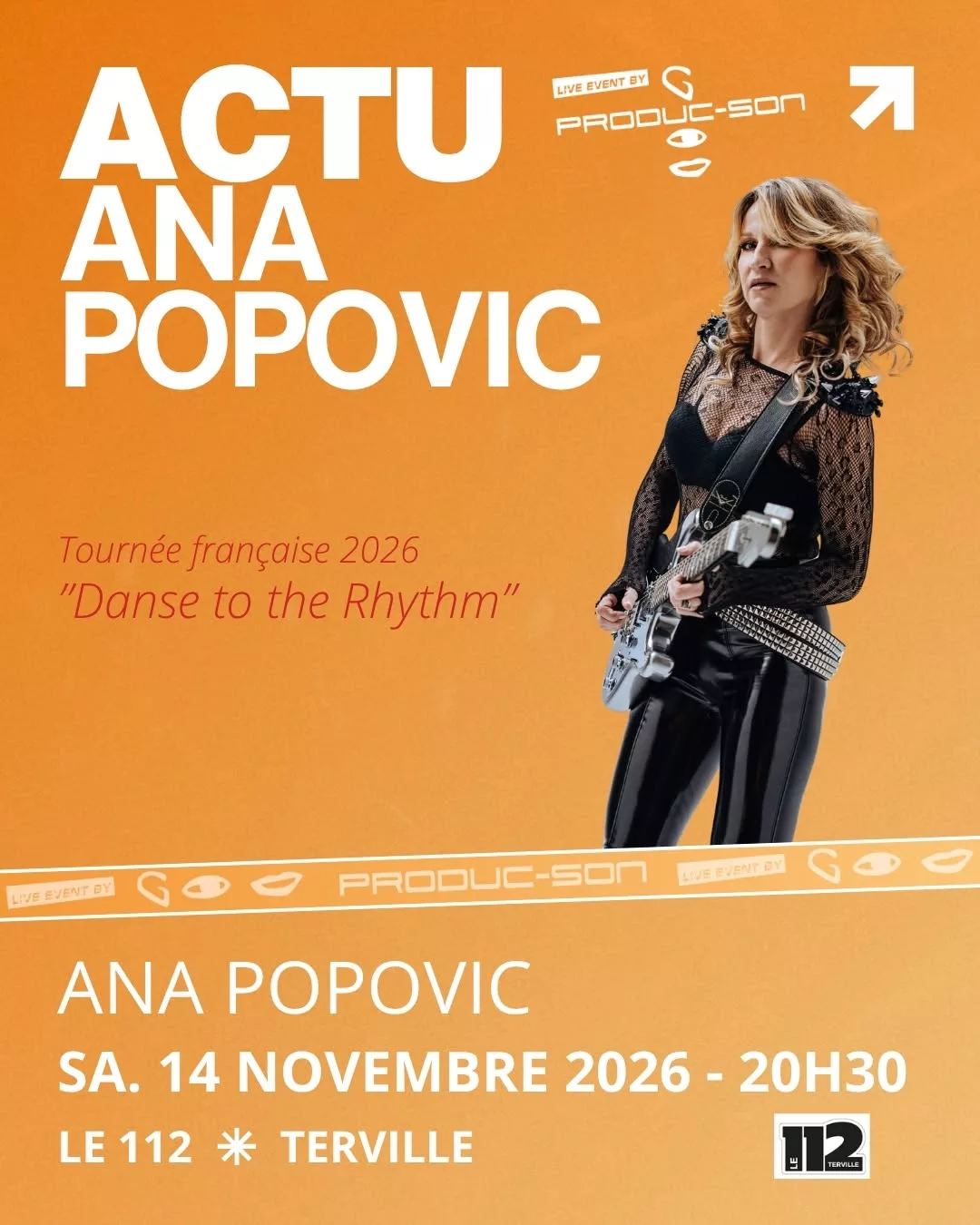 Ana Popovic en Concert à Terville : Une Nuit de Blues et de Funk