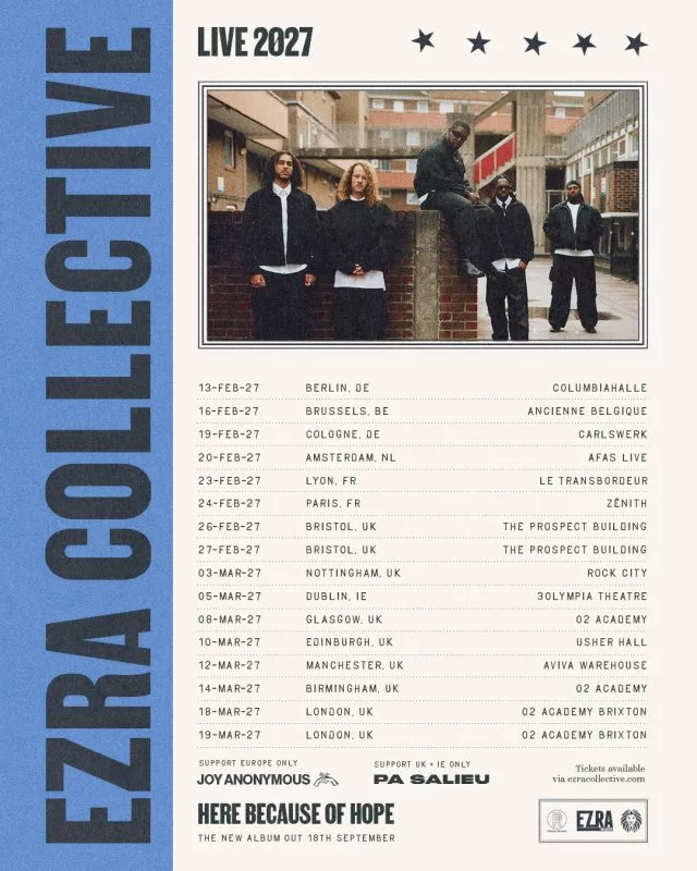 Ezra Collective, Live 2027