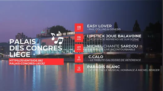 Saison 2026/2027 au Palais des Congrès de Liège : Une programmation éclectique et émotionnelle