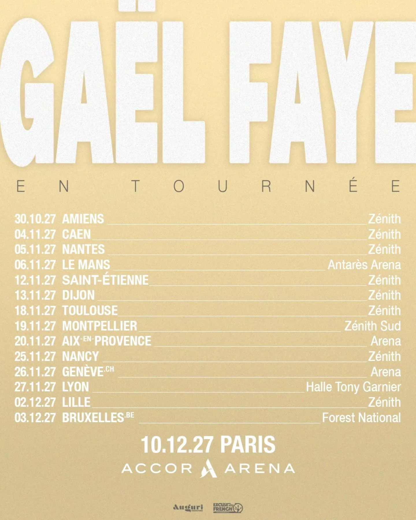 Gaël Faye : Retour en Scène pour une Tournée Événementielle