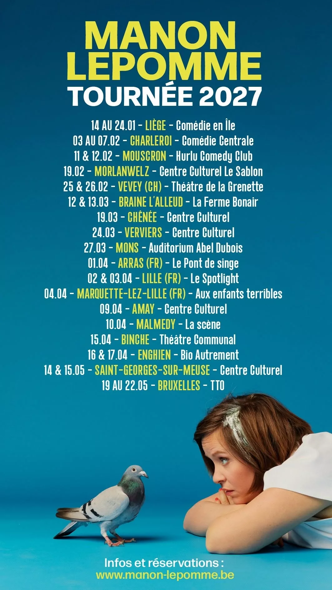 Manon Lepomme, Tenir Bon
