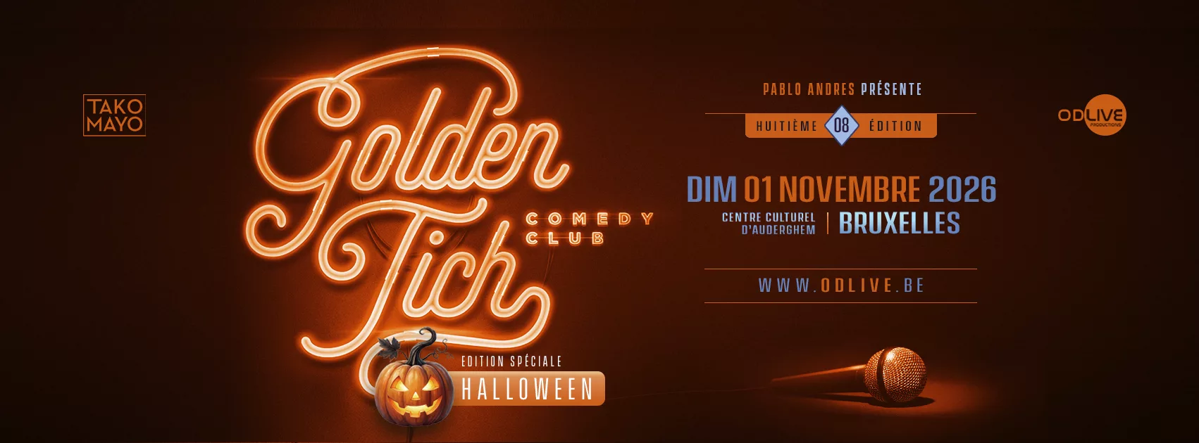 Édition Spéciale Halloween : Le Golden Tich Comedy Club