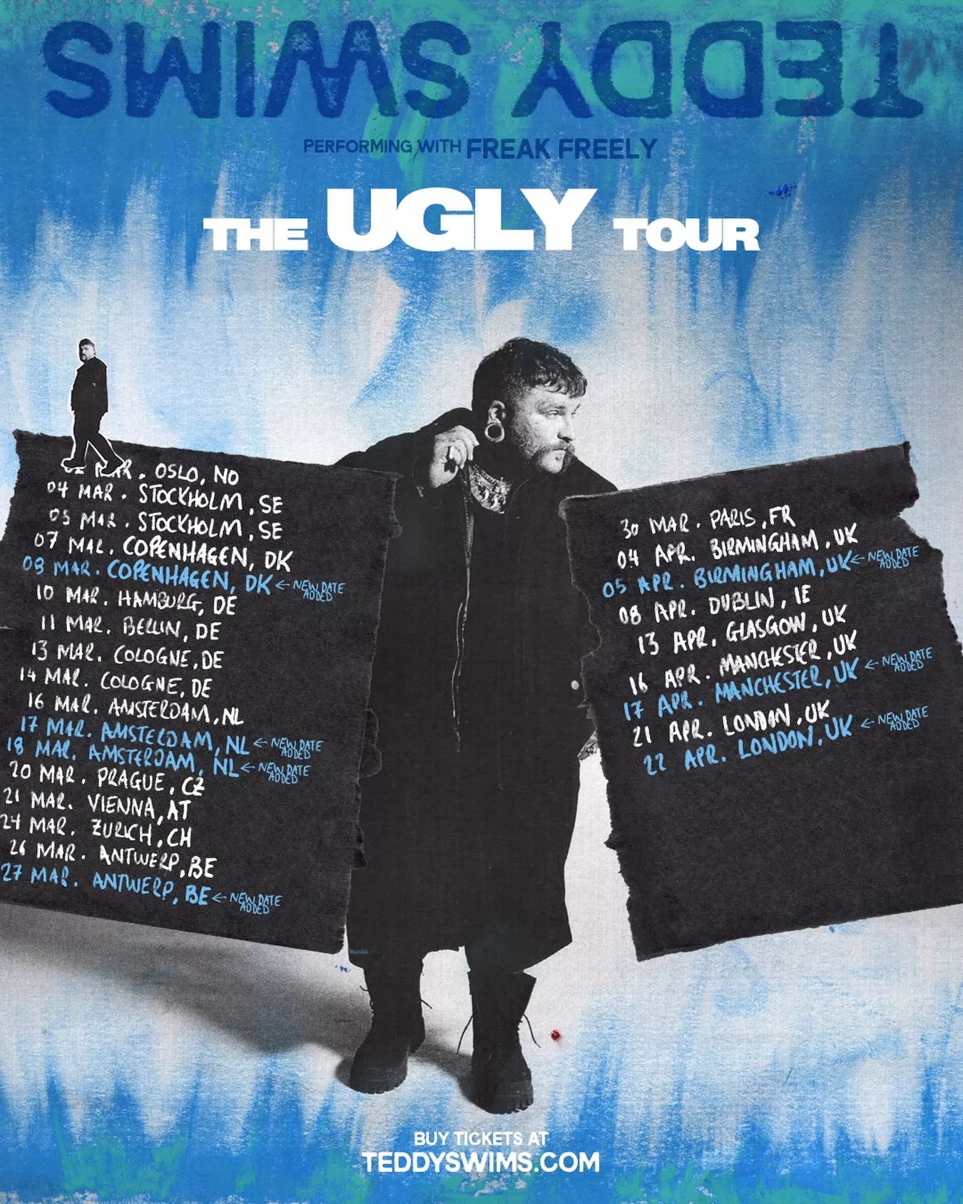 Teddy Swims, The UGLY Tour