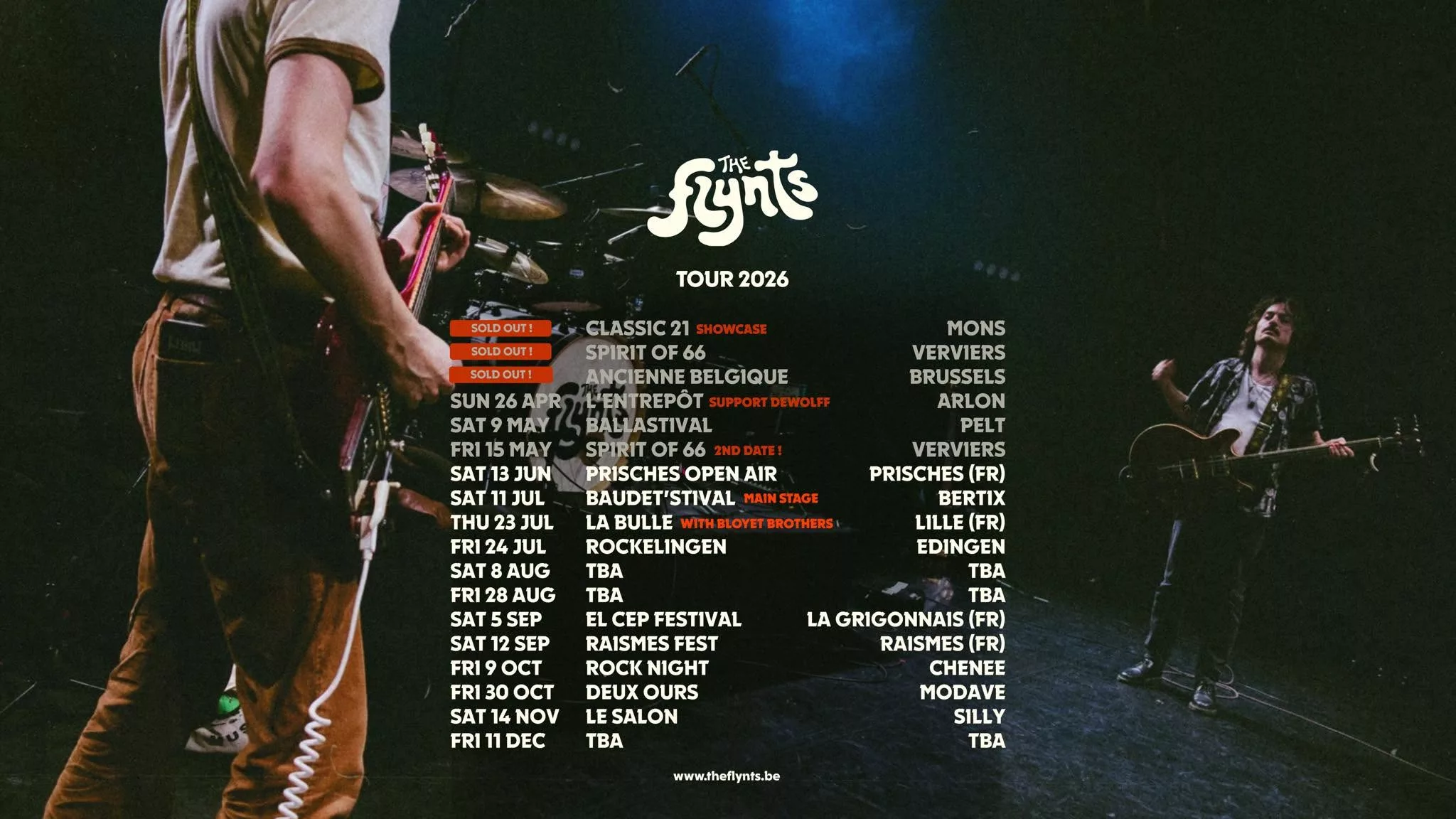 The Flynts : Le retour du rock néo-classique - en concert
