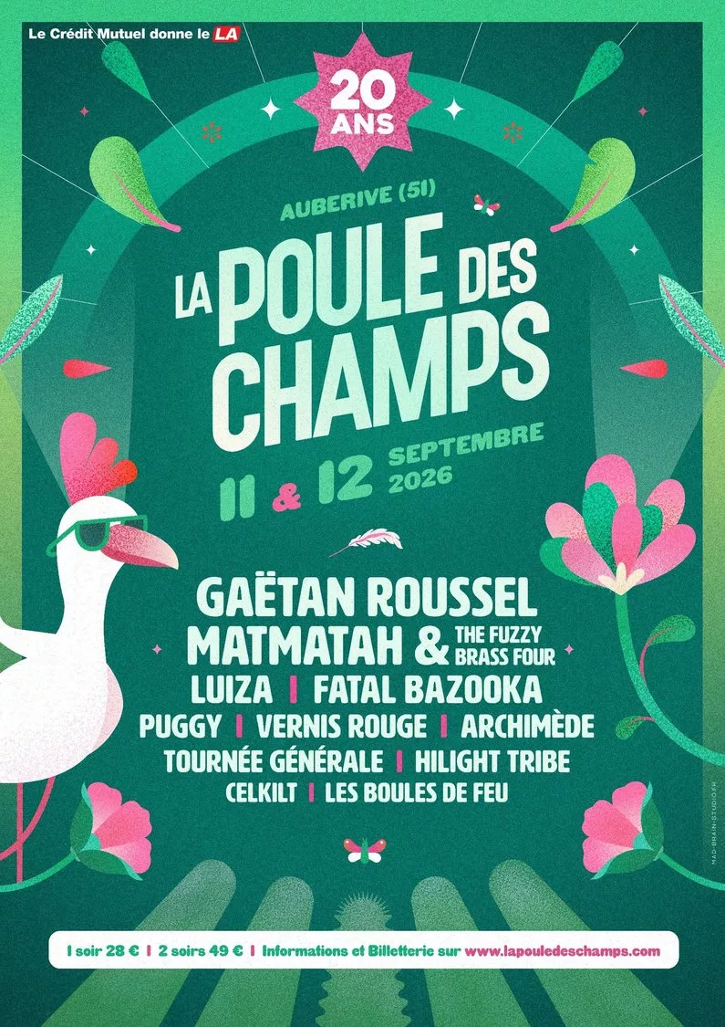 La Poule des Champs fête ses 20 ans avec une édition explosive !