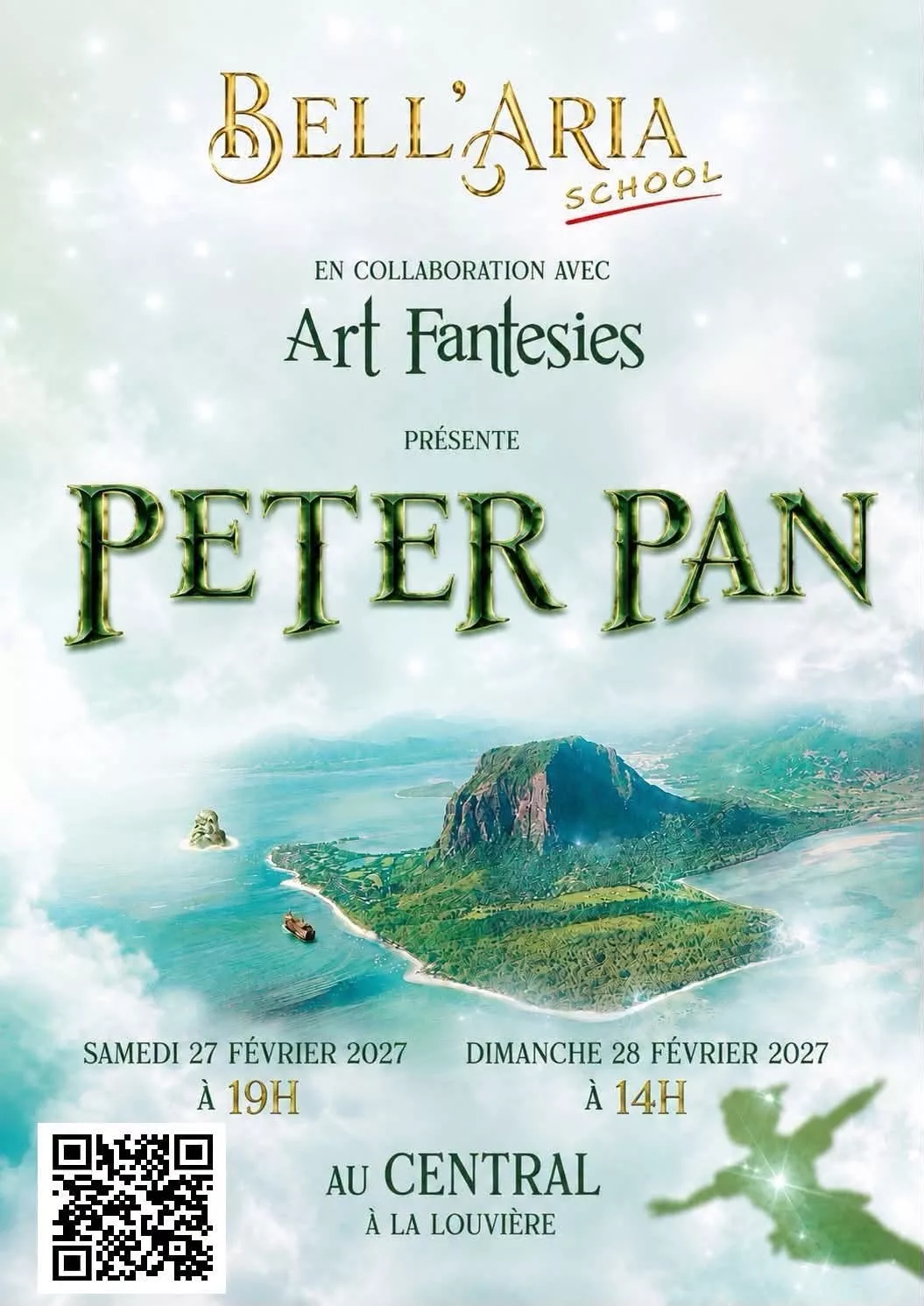 Peter Pan : Le Voyage vers le Pays Imaginaire par la Bell'Aria School