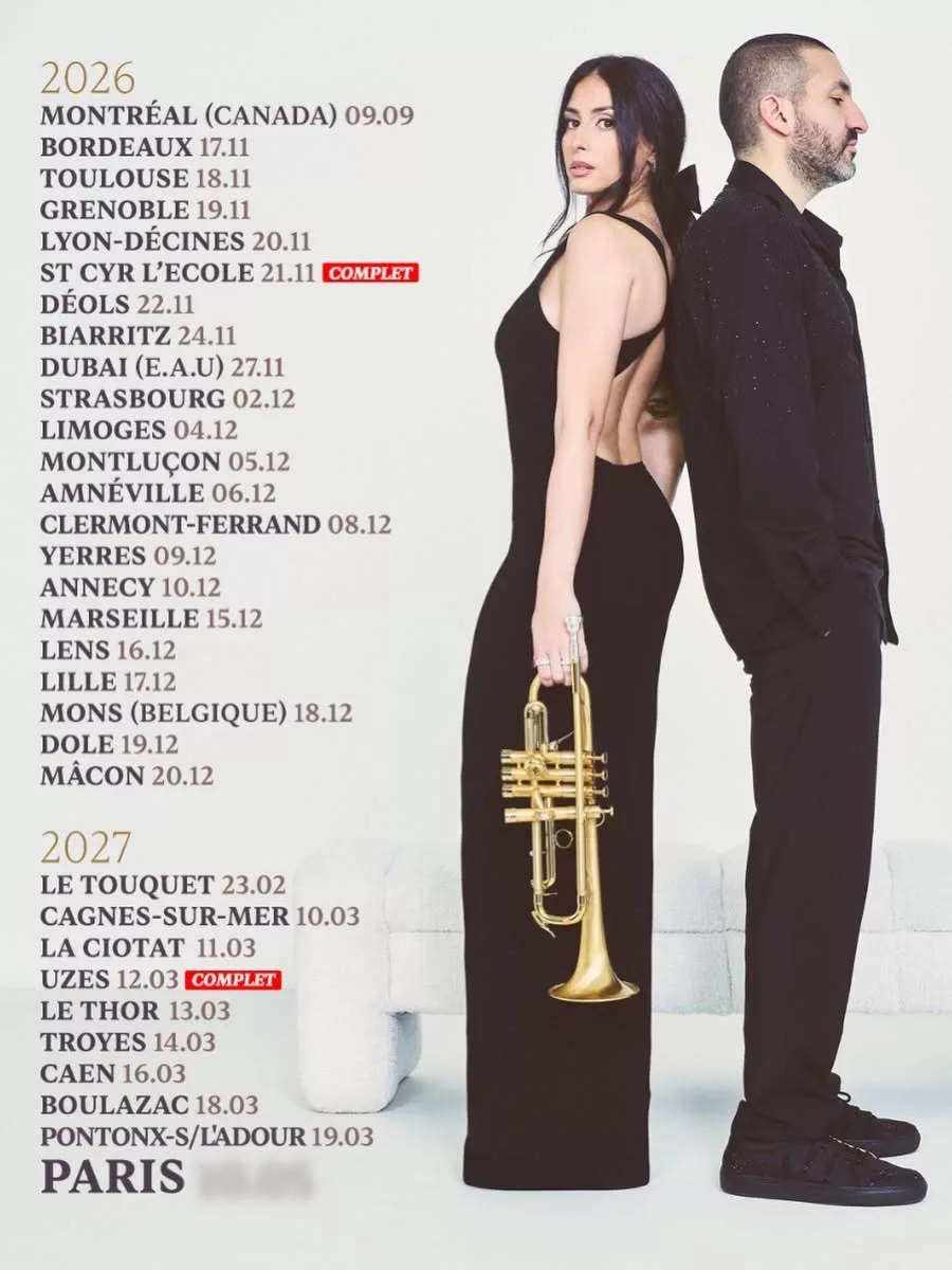 Hiba Tawaji invite Ibraham Maalouf à la Française