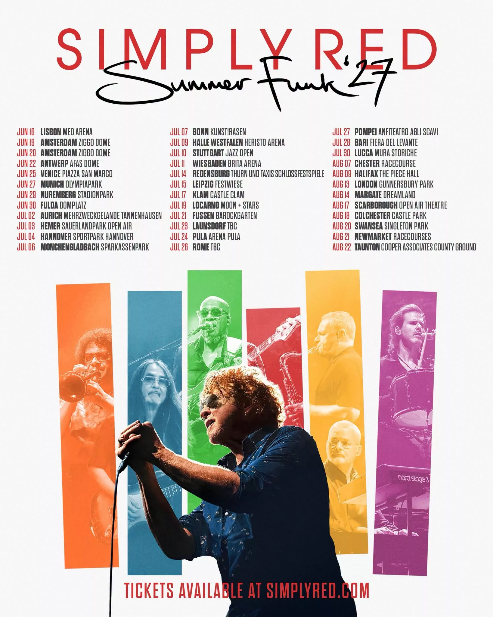 Simply Red, Summer Funk '27