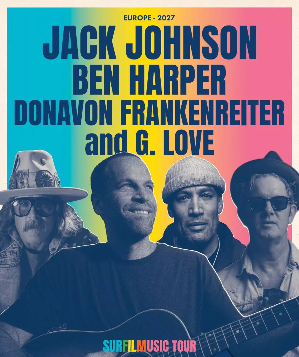 Jack Johnson, SURFILMUSIC Tour 2027