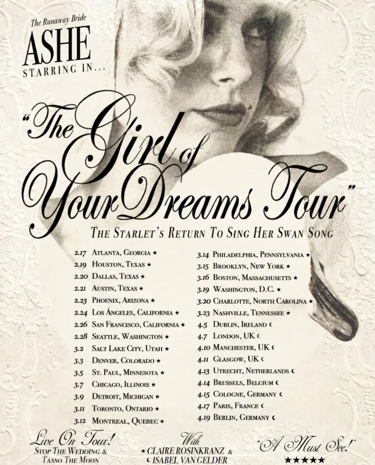 Ashe: The Girl of Your Dreams Tour