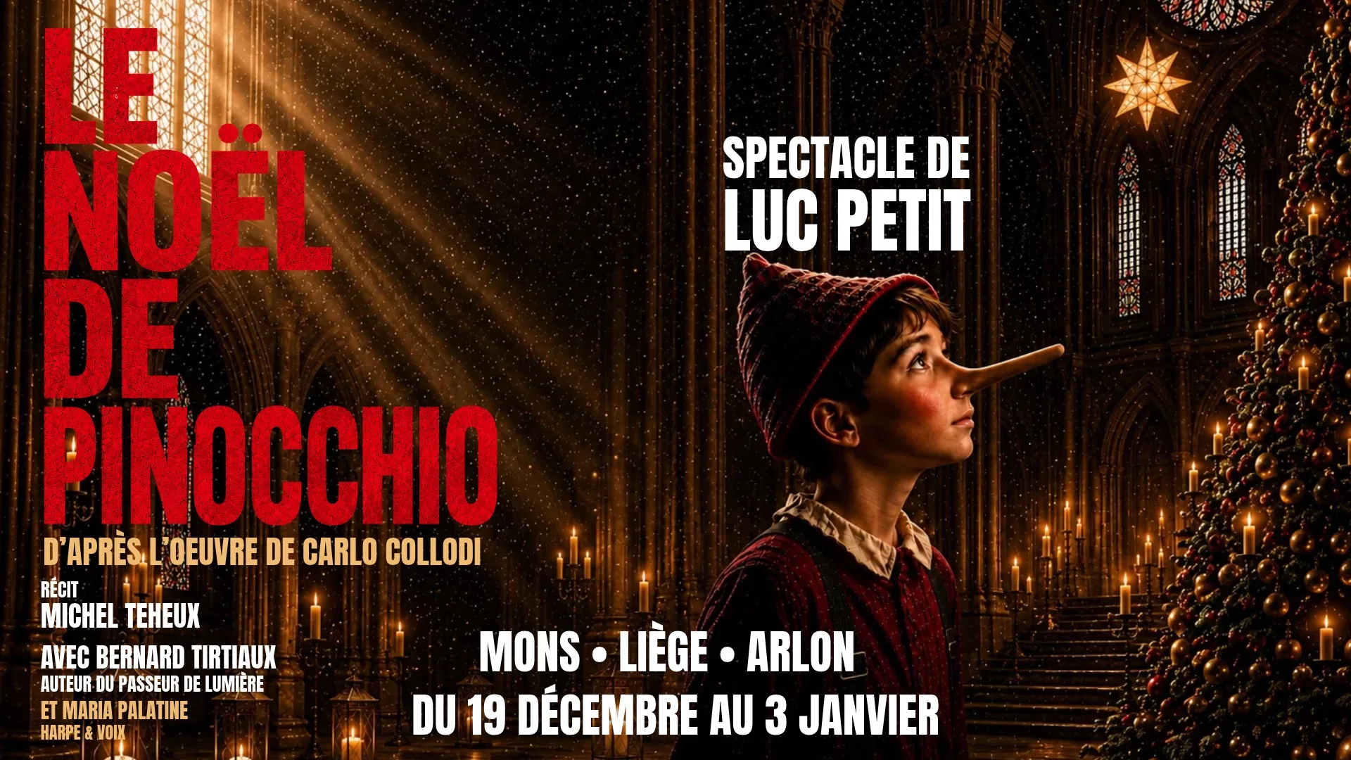 Le Noël de Pinocchio, spectacle de Luc Petit