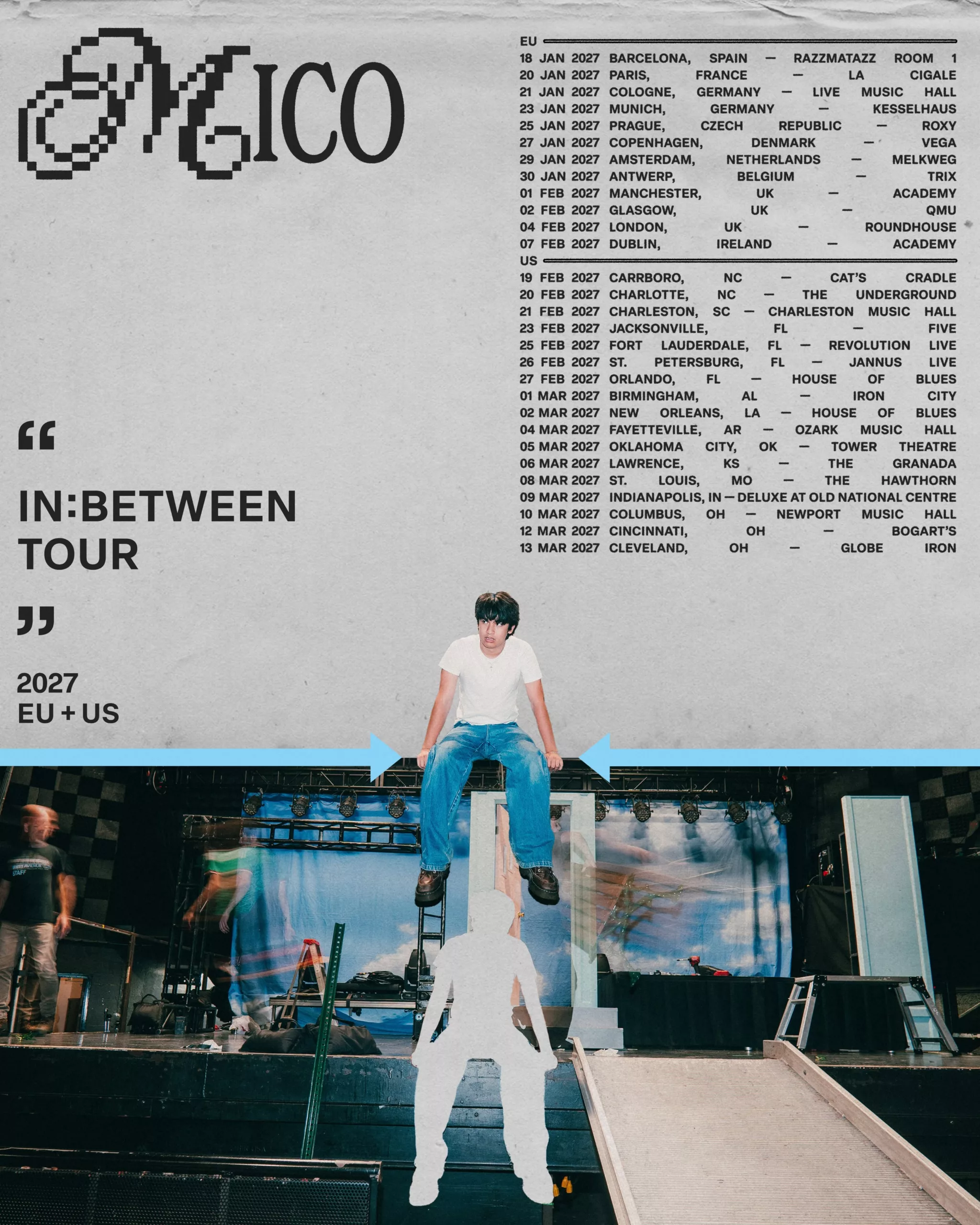 Mico, IN:BETWEEN Tour