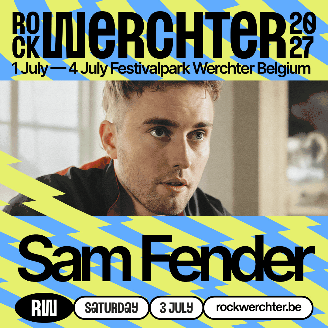 Sam Fender et Angèle à Rock Werchter 2027