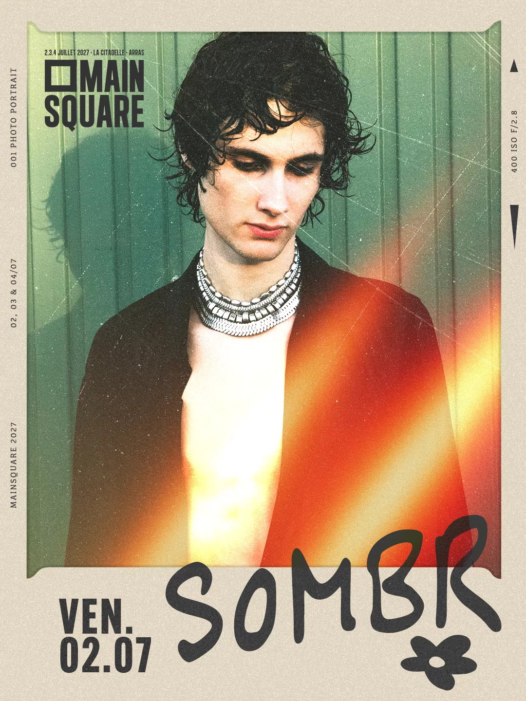 SOMBR en exclusivité française au Main Square Festival 2027