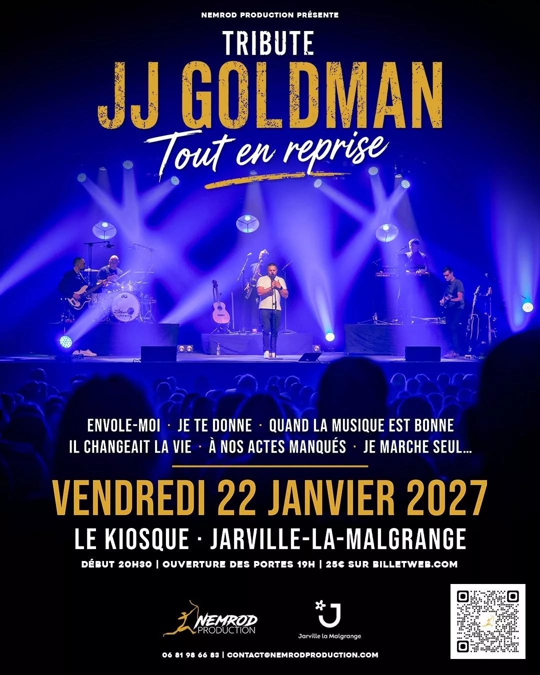 Tribute JJ Goldman Tout en reprise